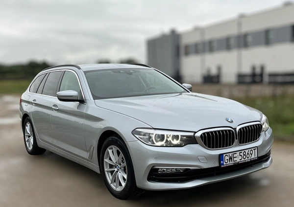 BMW Seria 5 cena 79900 przebieg: 249000, rok produkcji 2018 z Nowa Sól małe 379